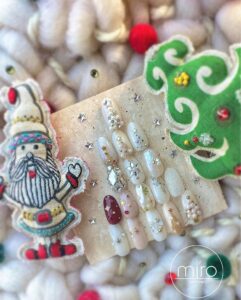 投稿についてもっと詳しく わくわくクリスマスネイル